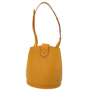 Louis Vuitton Epi Leather Cluny Shoulder Bag Black